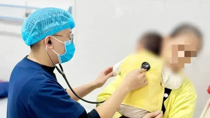 80% bệnh nhi nhập viện do cúm A